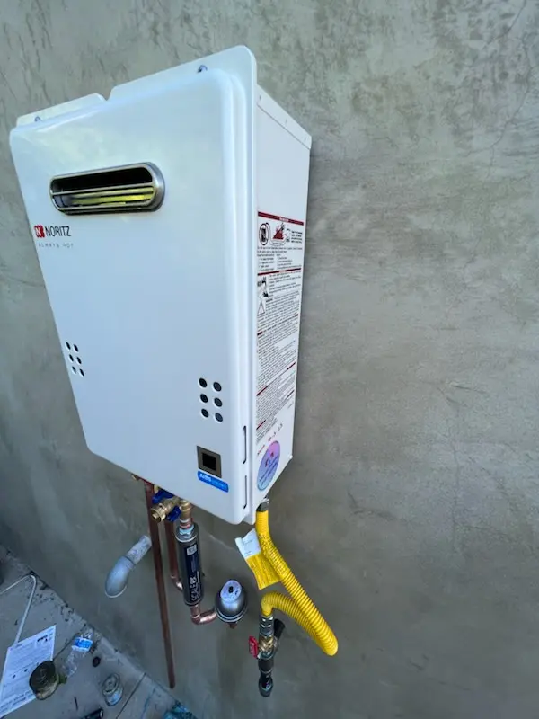 Tankless water heater installation for Richmantown homes